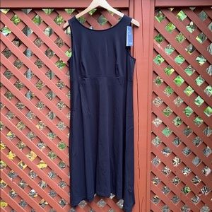 Eileen Fisher organic stretch cotton jsy dress